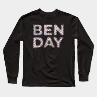 Ben Day Dots Long Sleeve T-Shirt